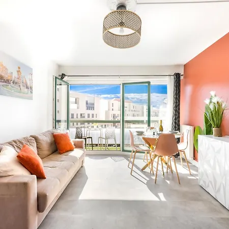Bngo L Le Spacieux Cocon Partdieu L Parking, Balcon, 4p Apartmán