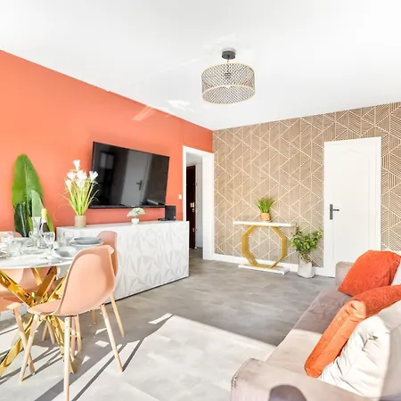 Apartmán Bngo L Le Spacieux Cocon Partdieu L Parking, Balcon, 4p
