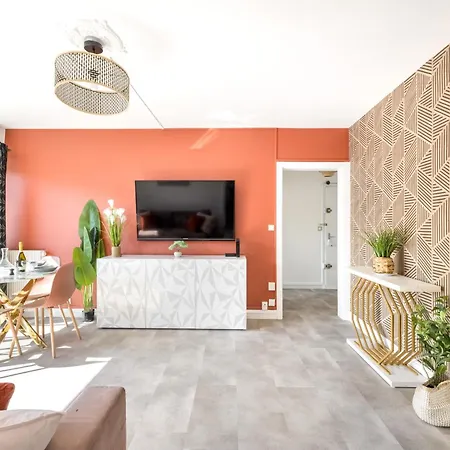 Bngo L Le Spacieux Cocon Partdieu L Parking, Balcon, 4p Appartement *